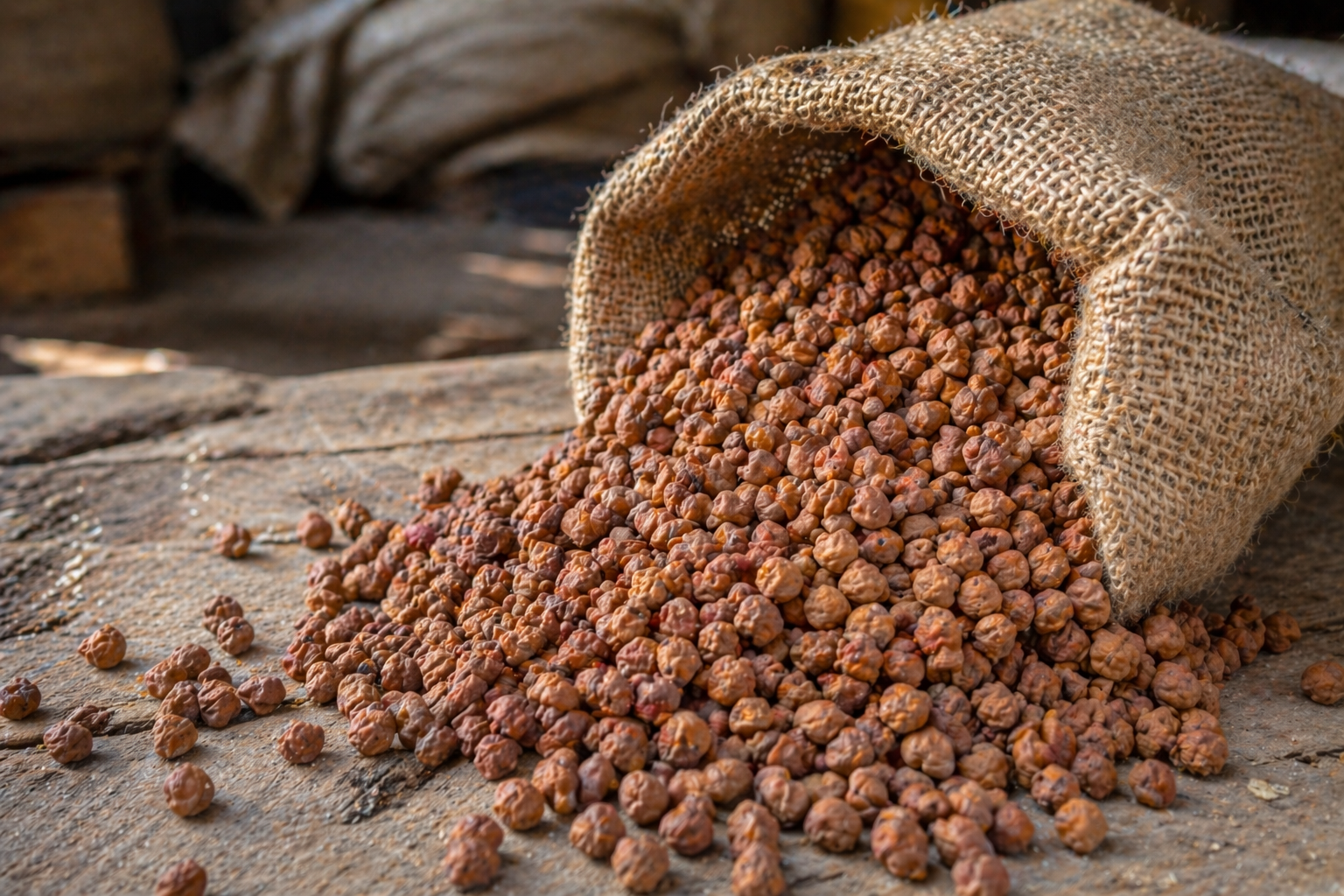 Yellow Chickpeas